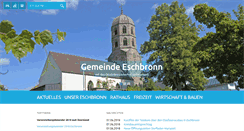 Desktop Screenshot of eschbronn.de